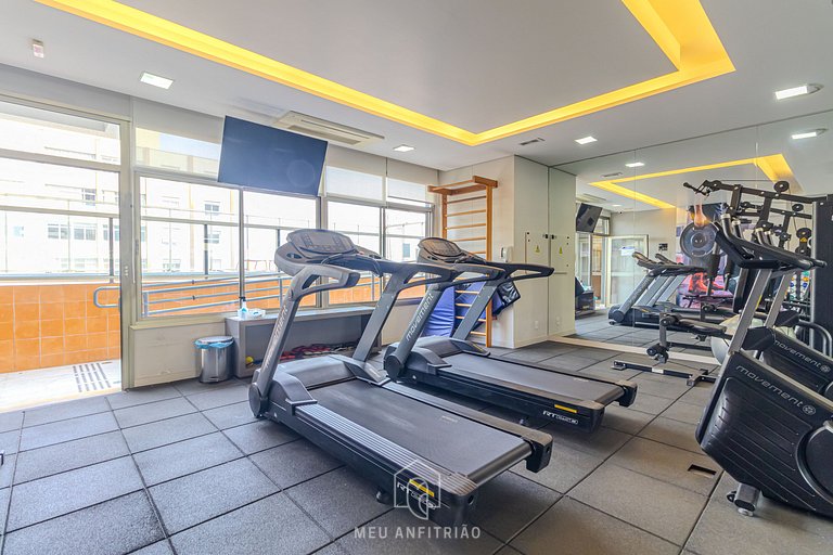 Studio p/ 2, varanda a 400m do metrô Vila Madalena