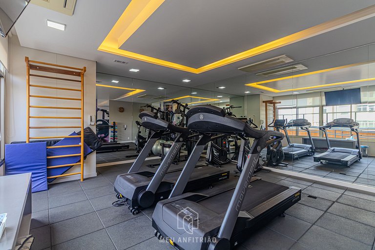 Studio for 2, balcony 400m of Vila Madalena subway