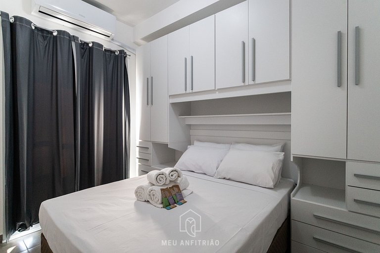 28m² | 3 pessoas | Piscina | Próx. à Liberdade