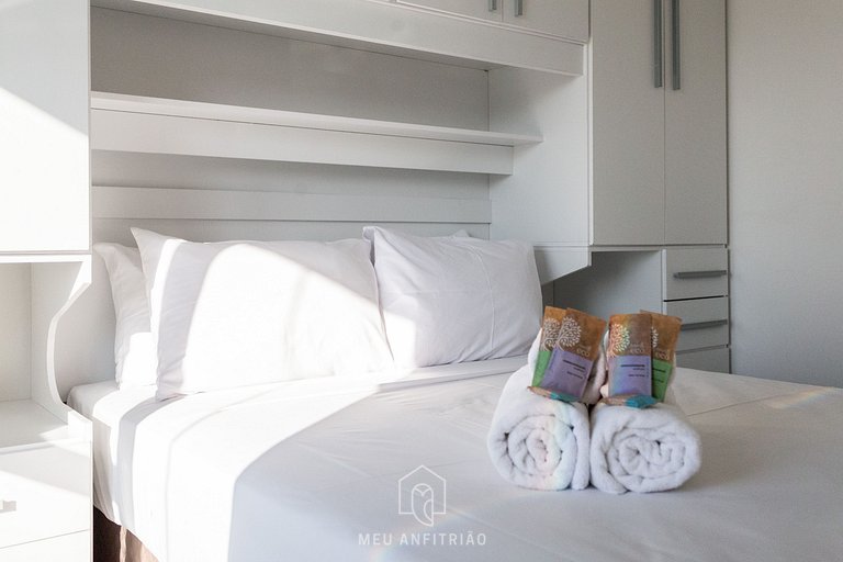 28m² | 3 pessoas | Piscina | Próx. à Liberdade