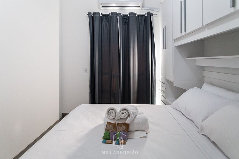 28m² | 3 pessoas | Piscina | Próx. à Liberdade