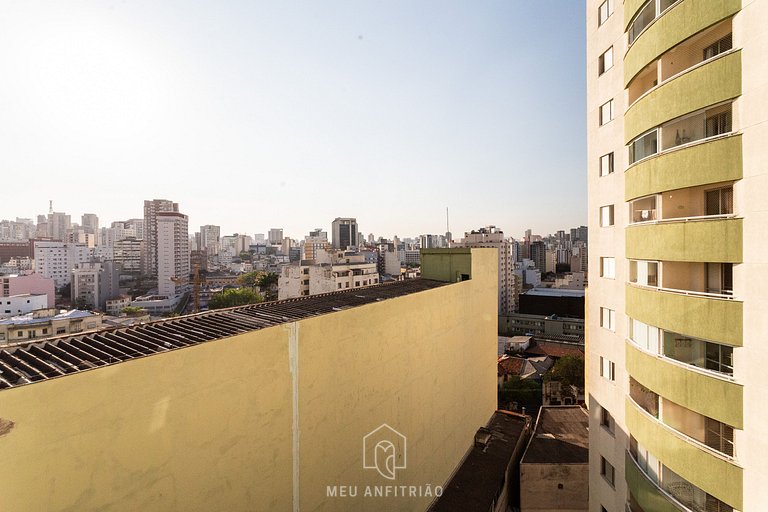 28m² | 3 people | Pool | Near Liberdade