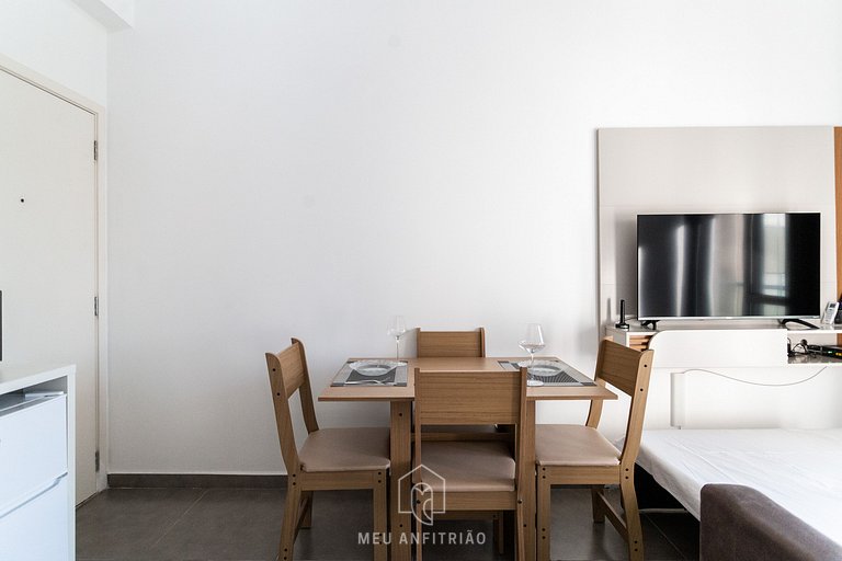 28m² | 3 people | Pool | Near Liberdade