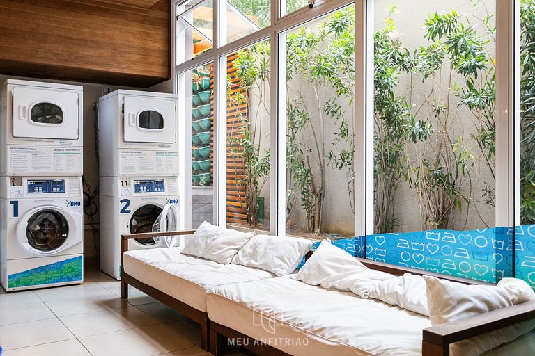 28m² | 3 people | Pool | Near Liberdade