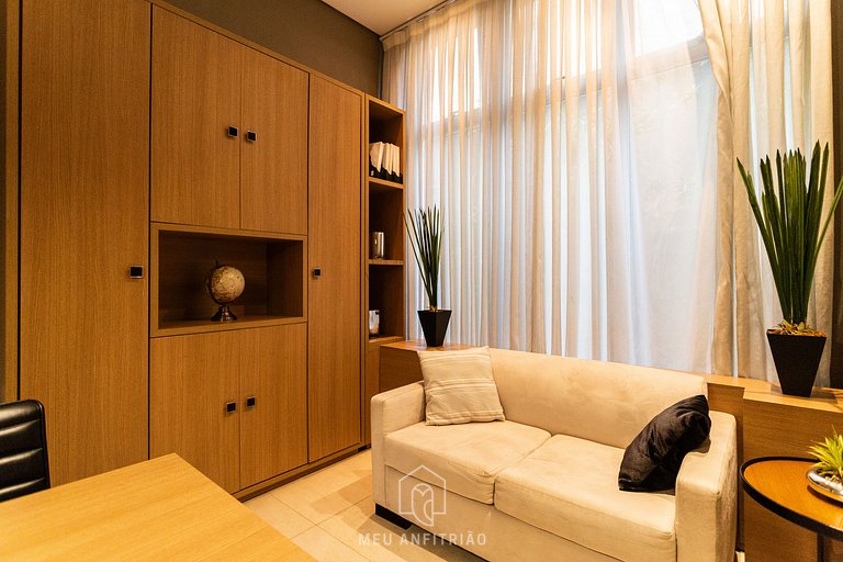 28m² | 3 pessoas | Piscina | Próx. à Liberdade