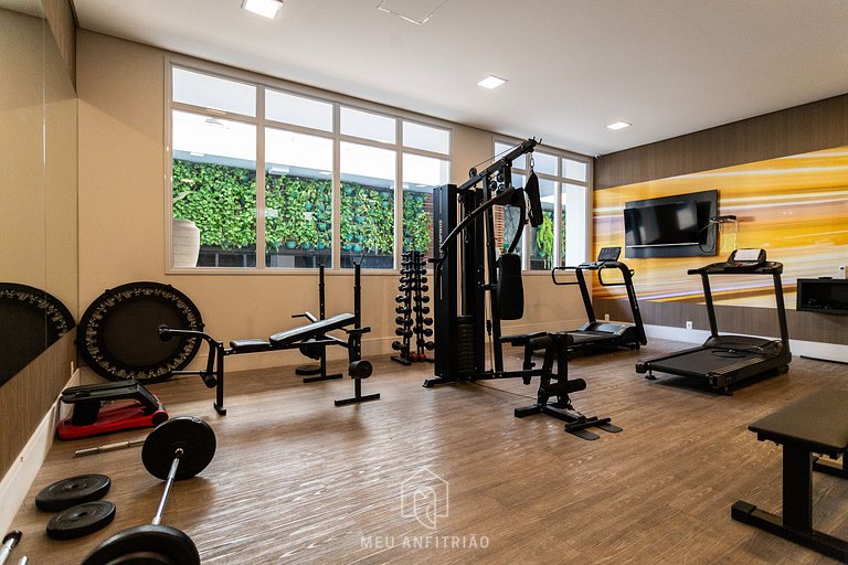 Apartment for 3, complete leisure near Liberdade