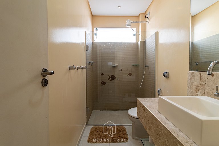 Apartamento 3 Quartos com Churrasqueira no Guarujá