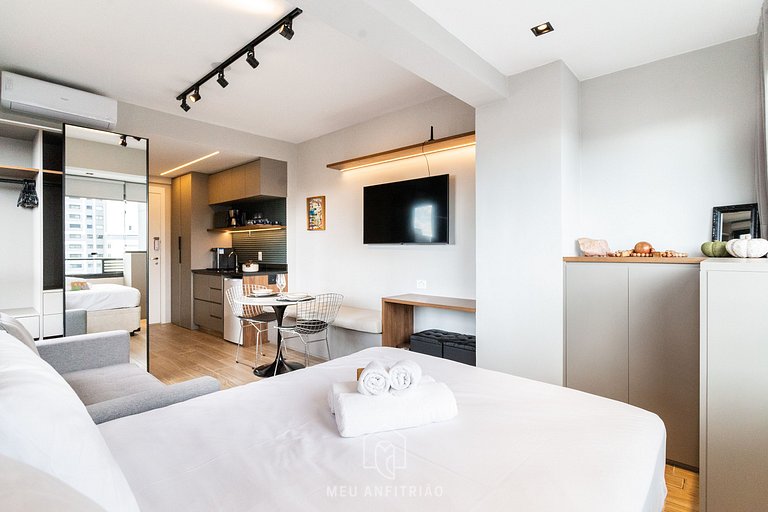 Studio 4P, Comfort Near Allianz & Sao Camilo Hosp