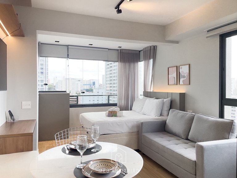 Studio 4P, Comfort Near Allianz & Sao Camilo Hosp