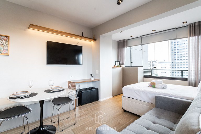 Studio 4P, Comfort Near Allianz & Sao Camilo Hosp