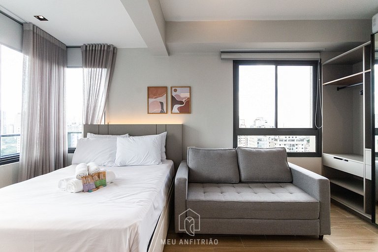 Studio 4P, Comfort Near Allianz & Sao Camilo Hosp