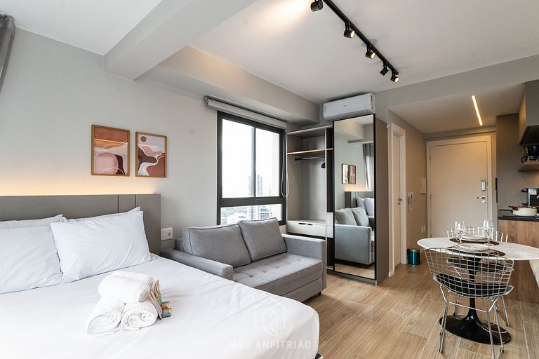 Studio 4P, Comfort Near Allianz & Sao Camilo Hosp