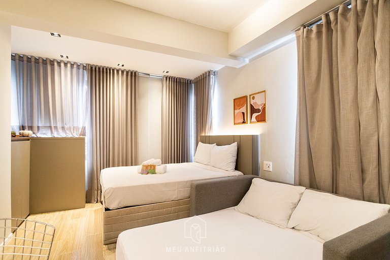 Studio 4P, Comfort Near Allianz & Sao Camilo Hosp