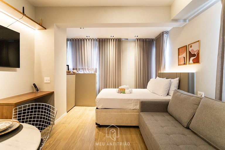 Studio 4P, Comfort Near Allianz & Sao Camilo Hosp