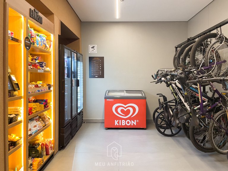 Studio, varanda e lazer, próximo ao Allianz Parque