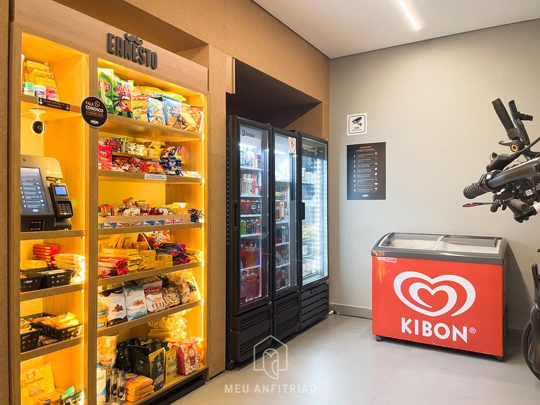 Studio p/4 pessoas, lazer, perto do Allianz Parque