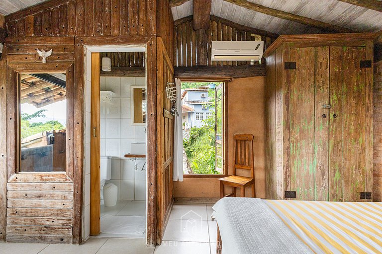 Barbacoa y garaje a 500m de la Playa de Perequê