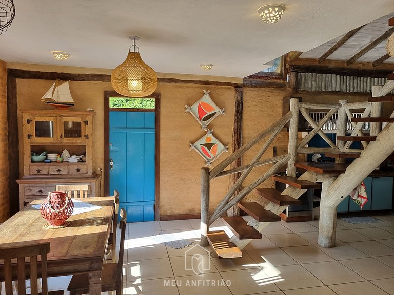 Barbacoa y garaje a 500m de la Playa de Perequê