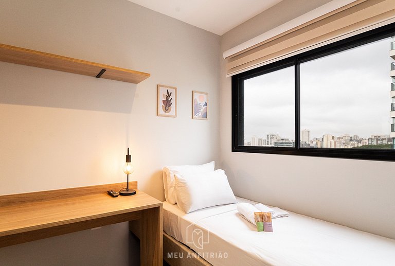 40m² apt for 3 people, 400m from Allianz Parque