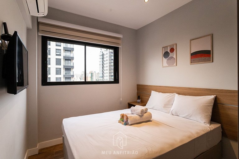 40m² apt for 3 people, 400m from Allianz Parque