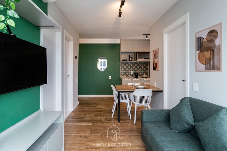 Full Apartment for 3 near Allianz Parque