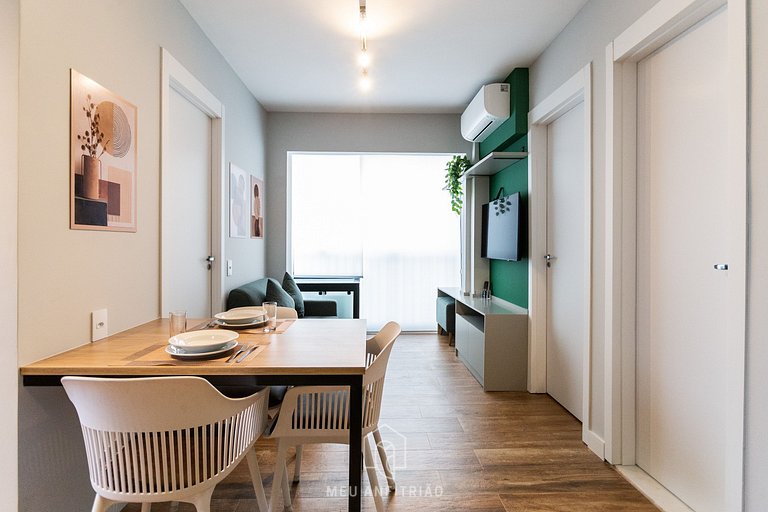 40m² apt for 3 people, 400m from Allianz Parque