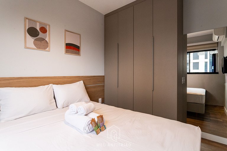 Full Apartment for 3 near Allianz Parque