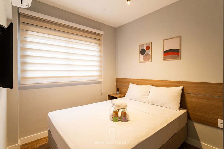 40m² apt for 3 people, 400m from Allianz Parque