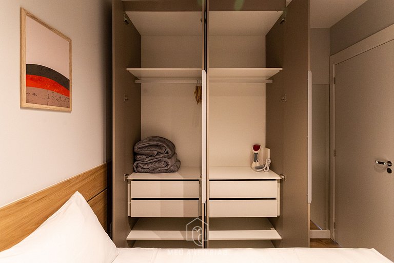 40m² apt for 3 people, 400m from Allianz Parque