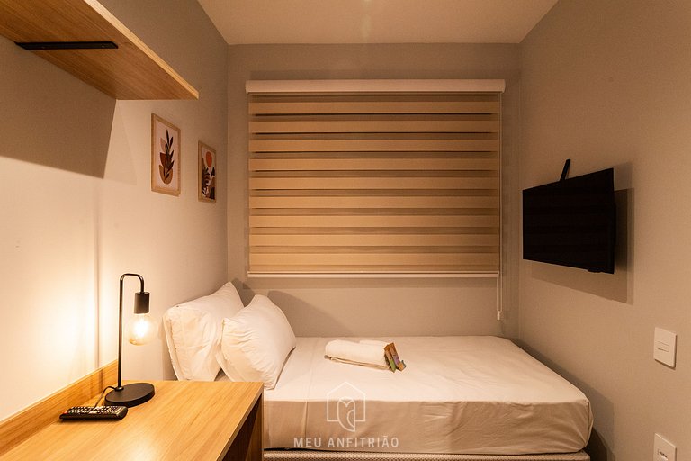 40m² apt for 3 people, 400m from Allianz Parque