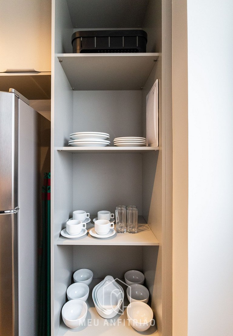 Apto de 40m² p/ 3 pessoas a 400m do Allianz Parque