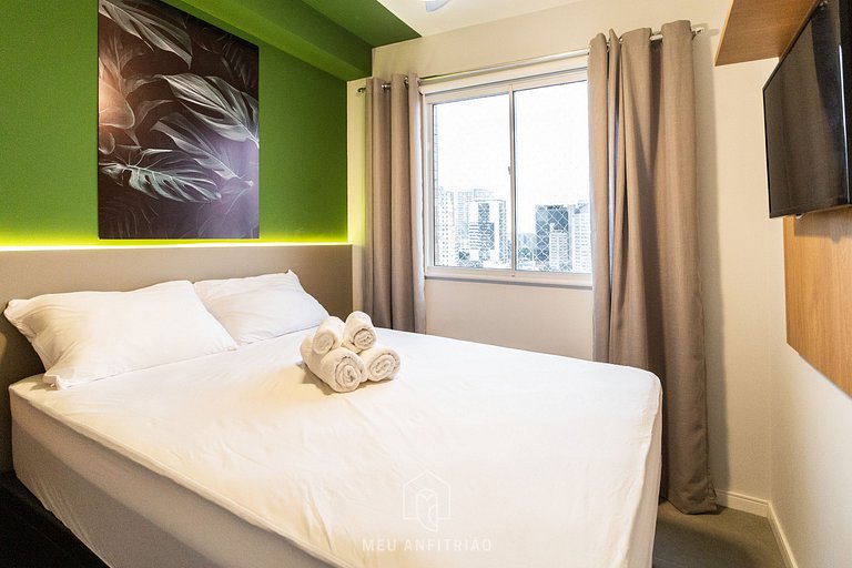 Apt for 3, leisure next to Barra Funda station