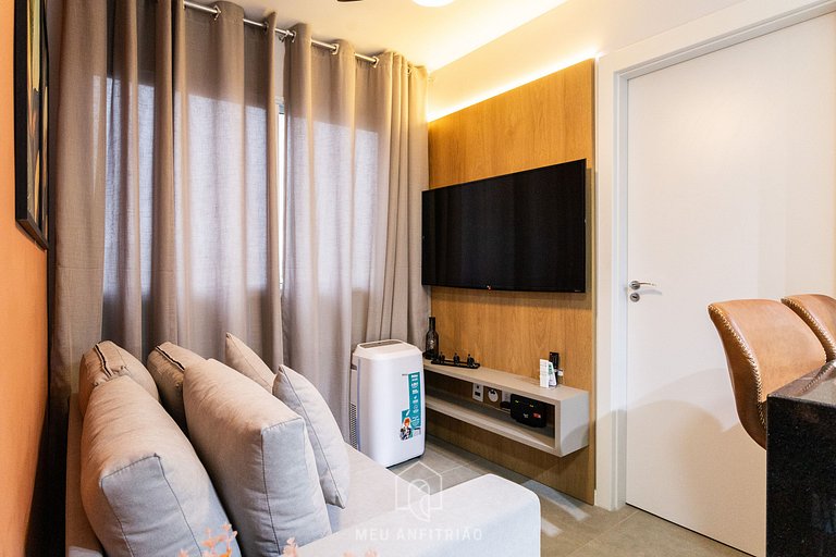 Apt for 3, leisure next to Barra Funda station