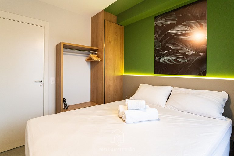 Apt for 3, leisure next to Barra Funda station