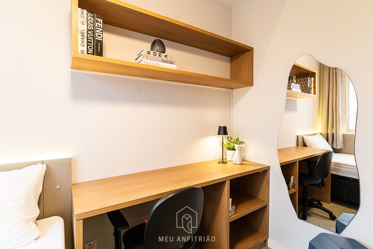 Apt for 3, leisure next to Barra Funda station