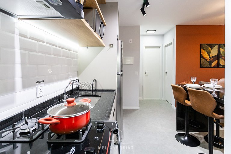 Apt for 3, leisure next to Barra Funda station