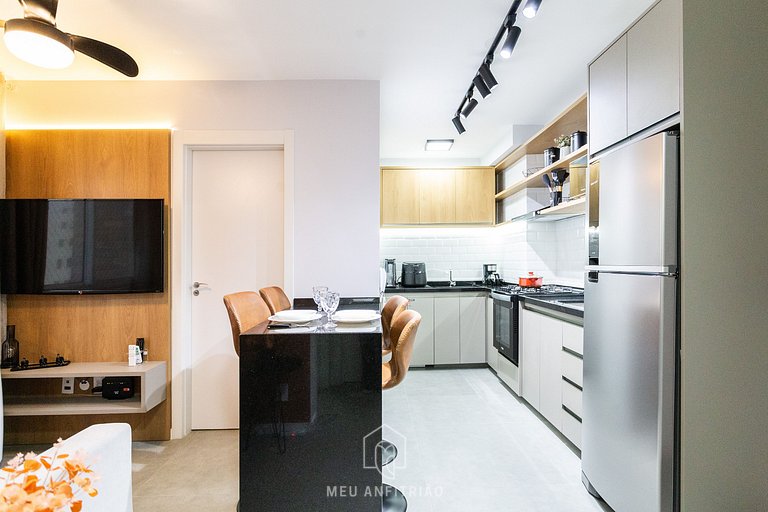 Apt for 3, leisure next to Barra Funda station