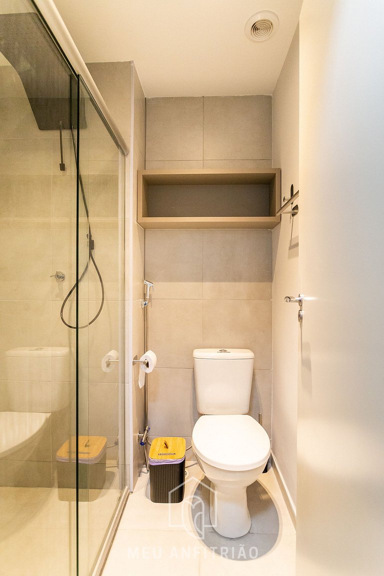 Apt for 3, leisure next to Barra Funda station