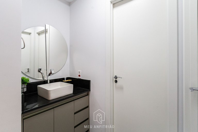 Apt for 3, leisure next to Barra Funda station