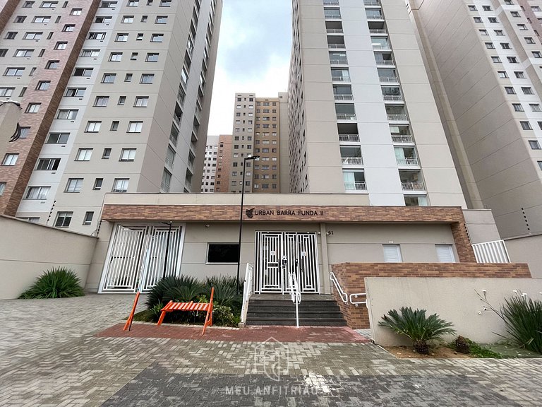 Apt for 3, leisure next to Barra Funda station