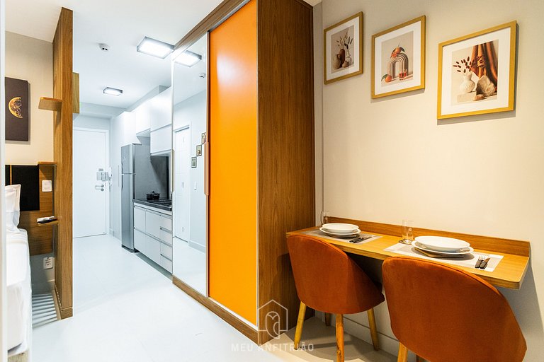 Studio p/2, cond perto do Hospital São Paulo