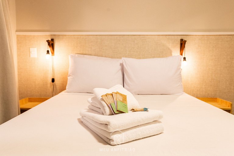 Studio for 2, balcony & leisure, 400m from subway