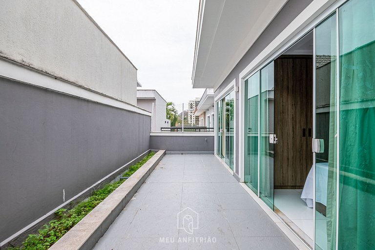 Casa p/11, piscina y churrasqueira cerca de playa