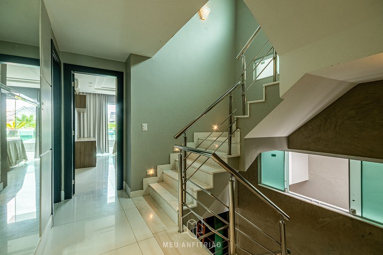 Casa p/11, piscina y churrasqueira cerca de playa