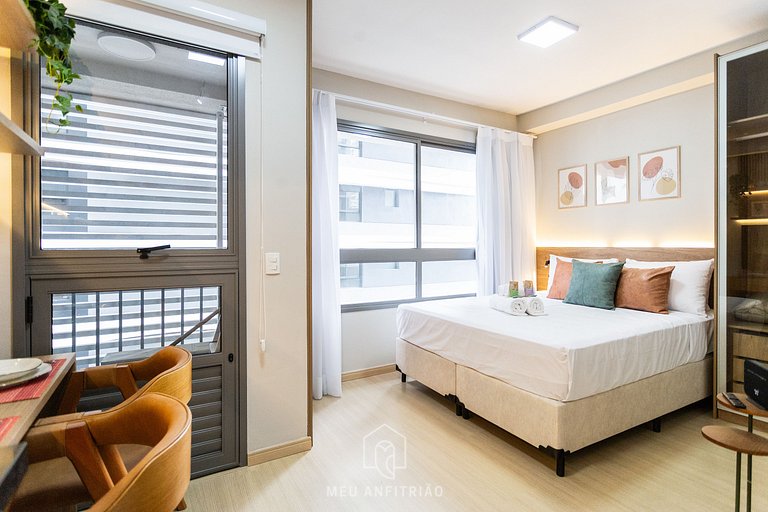 Studio for 2 in a recently inaugurated building