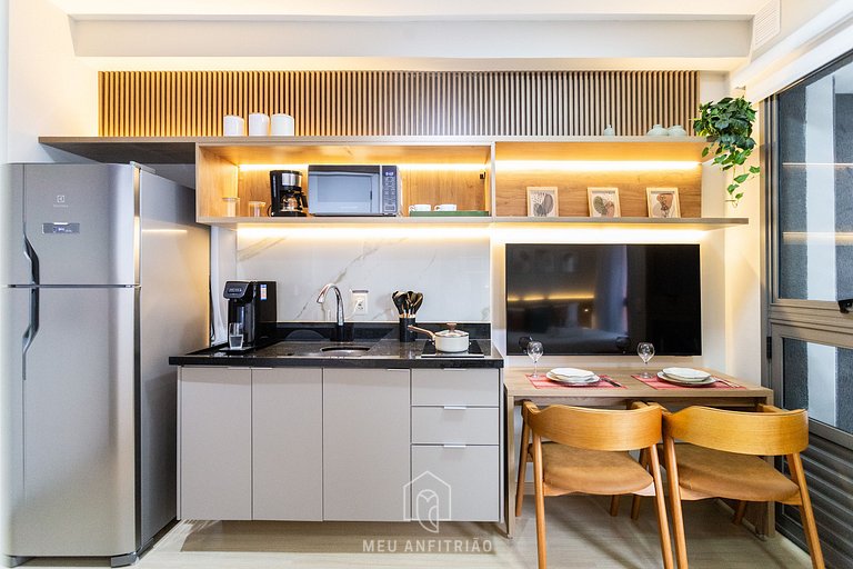 Studio for 2 in a recently inaugurated building