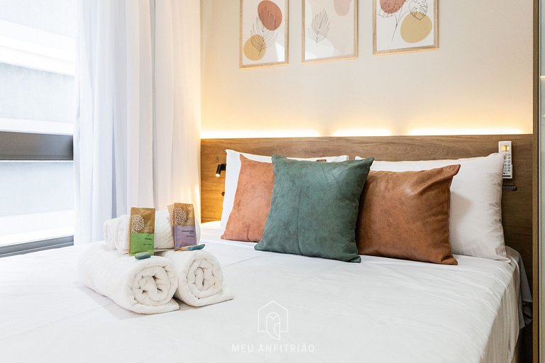 Studio for 2 in a recently inaugurated building