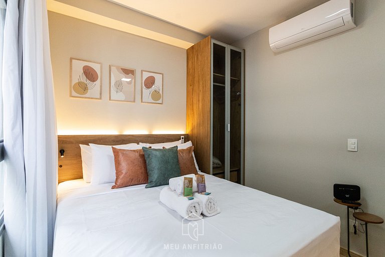 Studio for 2 in a recently inaugurated building