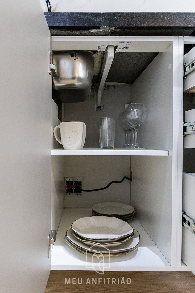 Studio for 2 in a recently inaugurated building