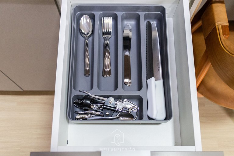 Studio for 2 in a recently inaugurated building